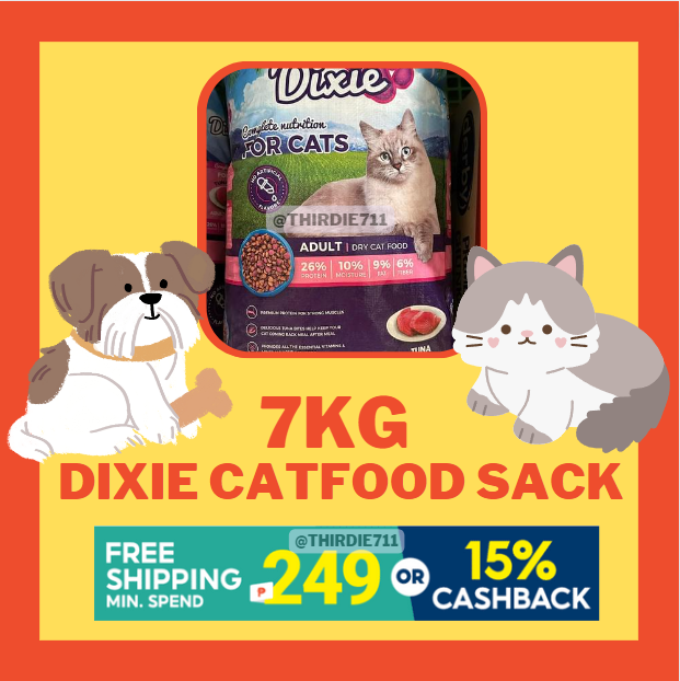 Dixie Cat Food 7kg Sack Lazada PH