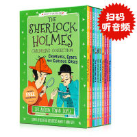 English original genuine Sherlock Holmes detective stories 10 volumes boxed third season the Sherlock Holmes classic detective novel extracurricular bridge book chapter book detective Sherlock Conan Road