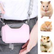 ZXVA Guinea Lợn Thoáng khí Hedgehog Lưới Với Dây Đeo Hamster Tàu Sân Bay