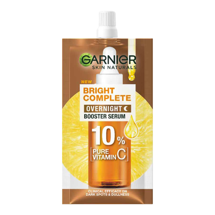 Garnier Bright Complete Overnight Booster Serum Pure Vitamin C 75 Ml Lazada Indonesia 9037