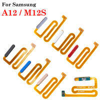 1 Pcs ใหม่สวิตช์เปิดปิดปุ่ม Home ปุ่มด้านข้าง Flex Cable ไม่มีลายนิ้วมือ Touch ID สำหรับ Samsung Galaxy A12 A125 M12S M127-DFGN STORE