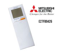 E27F89426 รีโมทแอร์ Mitsubishi Electric รีโมทแอร์มิตซูบิชิ (BH00J434B02, BH00J434B06) *รุ่นนี้ถ้าถอดถ่านออก ต้องเซ็ตวันที่ / เวลาใหม่