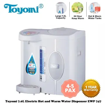 TOYOMI 7.0L Electric Hot and Warm Water Dispenser EWP 747, TOYOMI