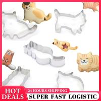 5 Styles Animal Pet Dog Bone Paw Cookie Cutter Mold 3D Sugar Craft Pastry Biscuit Fondant Cake Baking Mold DIY Cake Decorating Bread Cake  Cookie Acce