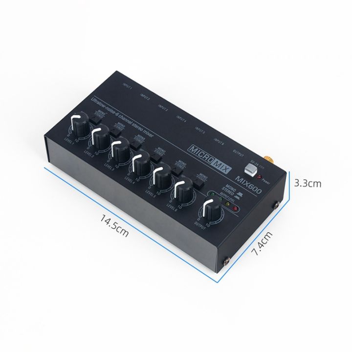 1-set-sound-mixer-mix600-sound-mixer-stereo-audio-mixer-ultra-low-noise-6-channel-line-mixer-mini-sound-mixer-power-supply-dc5v-eu-plug