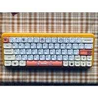 139Keys QX ปุ่มกดที่กำหนดเอง PBT ย้อมระเหิดสำหรับแป้นพิมพ์กล