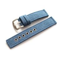 MERJUST 20MM 22MM 24MM Camo Blue Green Black Simplicity Pure Canvas Watchbands Strap For Military Watch wristband Braceletby Hs2023