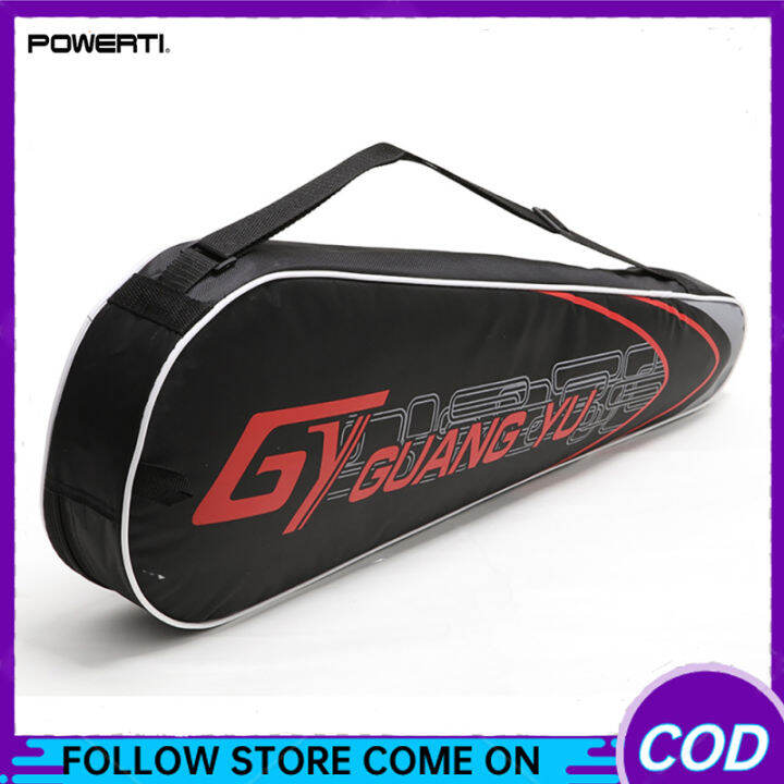 PowerTi Badminton Tennis Racket Bag Single Shoulder 800D Waterproof