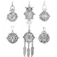 【YF】✥❣✻  1pc Hollow Essetial Diffuser Necklace Locket dreamcatcher Pendants Perfume Jewelry