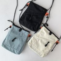 Fashion Mini Waterproof Travel Bag Small Square Shoulder Bag Men Women Handbag Messenger Bag Unisex Crossbody Bag Phone Purse