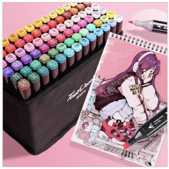 80/168/262 Colors Marker Pen Markers Set Sketch Set Manga Design