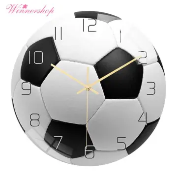 Digital Timer for Kids Soccer Ball Alarm Clock Silent Table Clock