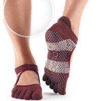 ถุงเท้าโยคะ ถุงเท้าพิลาทิส ยี่ห้อ Toesox - Bellarina Full Toe แบบปิดนิ้ว Wonderland