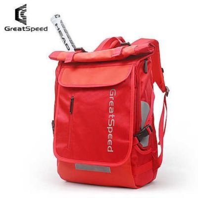 ★New★ GreatSpeed ​​Tennis Bag/Badminton Bag 2 Pack Backpack Trendy Fashion Sports Mens and Womens Models
