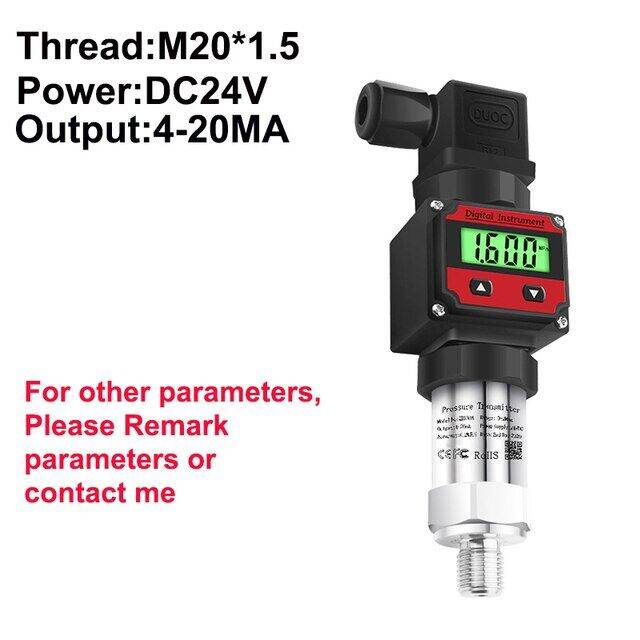 Transducer Pressure Sensor Gas Oil Tank Water 0 1 0 100mpa Pressure 4 20ma 0 10v 0 5v Output