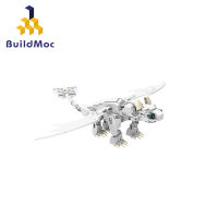 BuildMoc White Long Guangsha Creative Moc Block เข้ากันได้กับเลโก้ประกอบบล็อกของเล่น