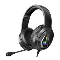 Onikuma X2 Luminous 3.5mm Gaming Headphone หูฟังเกมมิ่ง - (สีดำ)