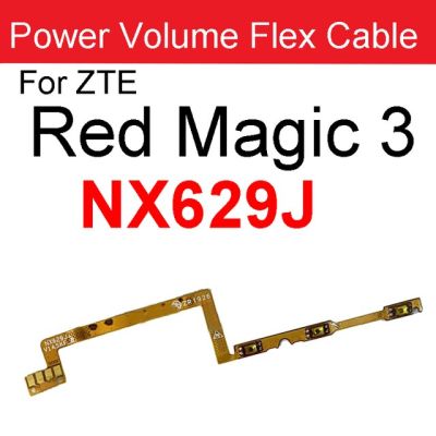 Power Volume Ons สายเคเบิ้ลยืดหยุ่นสำหรับ Zte Nubia Red Magic 3S Nx629j 5G 5S Nx659j 6 6pro Nx669j 7 Nx679j 7pro Nx709j พาวเวอร์