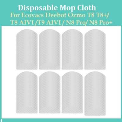 Disposable Mop Rag for Ecovacs Deebot Ozmo T8 T8+/ T8 AIVI T9 AIVI / N8 Pro/ N8 Pro+ Robot Vacuum Cleaner Parts
