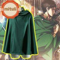 MITULI น่ากลัว เสื้อคลุมแม่มด แสดงเครื่องแต่งกาย ปาร์ตี้ฮาโลวีน เสื้อคลุมตาย Shingeki ไม่มี kyojin ผ่าพิภพไททัน ชุดคอสเพลย์อะนิเมะ เสื้อผ้าประสิทธิภาพ