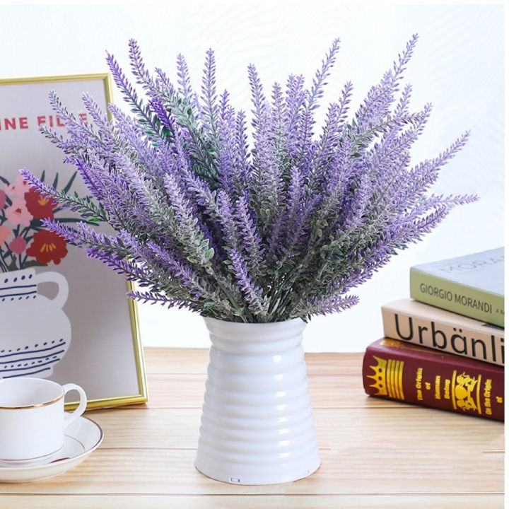 o-urhome-พร้อมส่ง-ลาเวนเดอร์ประดิษฐ์-artificial-lavender-25-หัวลาเวนเดอร์งานแต่งงานตกแต่งดอกไม้ปลอมปลอมลาเวนเดอร์ตกแต่งห้อง