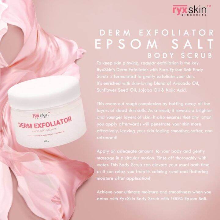 Original Derm Exfo Epsom Salt (COD) Lazada PH