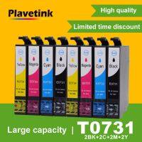 【discount】 Thinkerz สำหรับ Epson T0731 T0732 T0733 T0734 T0735 XL หมึกสำหรับ Epson Stylus CX 7300 7310 8300 9300F 5900 6900F เครื่องพิมพ์