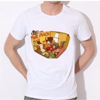 MOE CERF Hot sale 2023 mens fashion short sleeve one punch t-shirt men T shirt Funny white tee shirts O-neck Tops  6VYQ