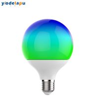 RGB WIFI Smart LED Light Bulb E27 13W G120 Milky Glass Bulb 100V-240V Globe Ball Bulb Cold/Warm White Lampada LED Lamp