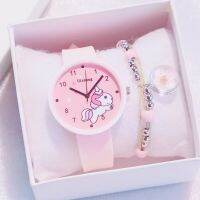 2022 New 1PC 4Colors Childrens Watches Princess Pointer Unicorn Watch Kids Watches Christmas Birthday Gift Present