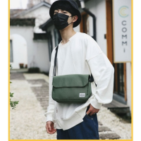 2021 Summer New Fashion Canvas Messenger Large Travel Bag Casual Outdoor Sports Tactical Motorcycle Backpack Crossbody Man Purse