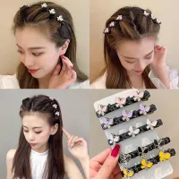 โปรโมชั่น Flash Sale : Butterfly Braided Hair clip for women Korean Style temperament Side Clip Fashion Girl Hairpin Hair Accessories