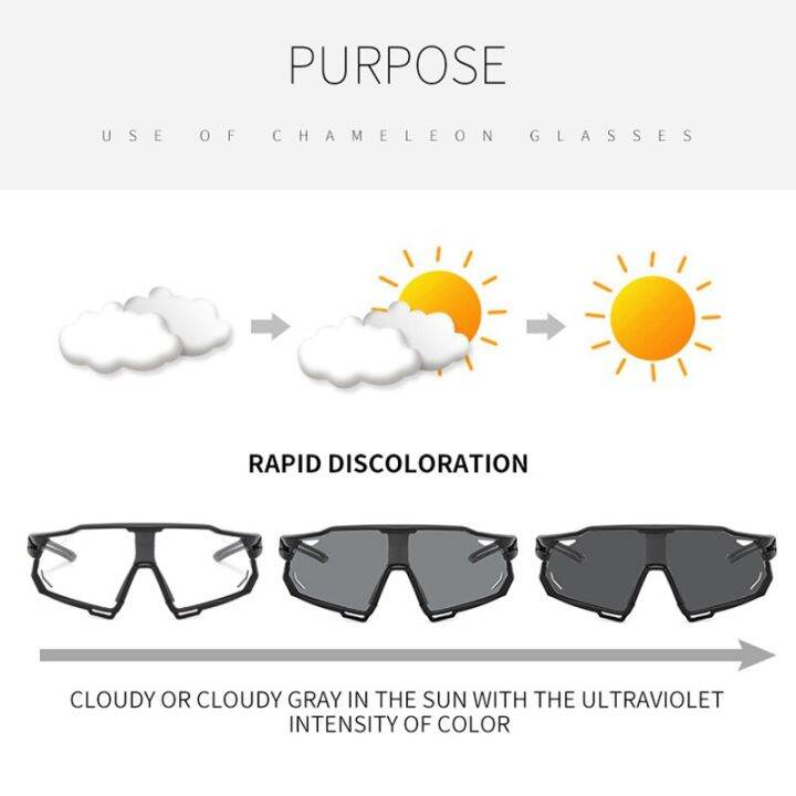 superide-photochromic-แว่นตาสำหรับปั่นจักรยานชายผู้หญิงจักรยานเสือหมอบแว่นตาจักรยานเสือภูเขากีฬาแว่นตาขี่จักรยาน-mtb-กันลม