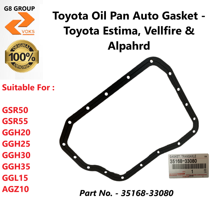 Toyota Oil Pan Auto Gasket Toyota Estima, Vellfire & Alphard ( 35168