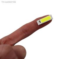 ✓℗▥ 25x7mm COB LED Light Strip 3V 3.7V 5V 1W LED Chip 3000K 6000K Warm Cold White Tiny Lamp for DIY Lighting