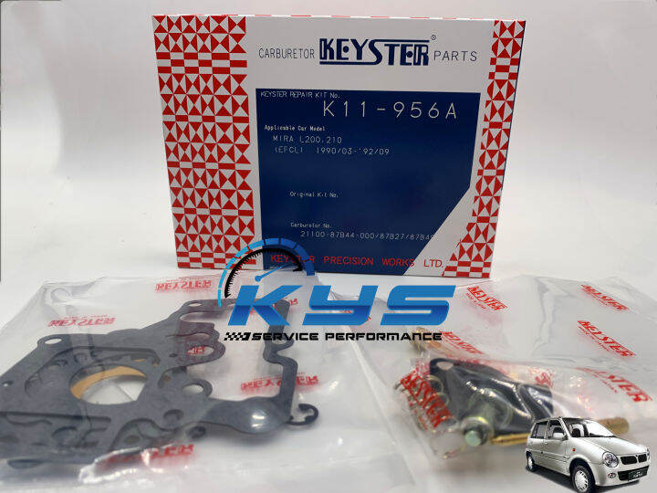  KEYSTER JAPAN Carburetor Repair Kit PERODUA KANCIL 660 Lazada