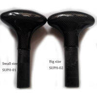 คาร์บอนไฟเบอร์3K SUP Paddle Handle Paddle Head Plug On Sup Board Carbon Paddle Grip