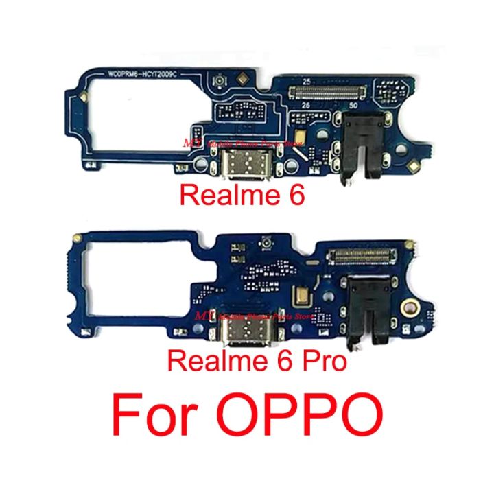 【✔In stock】 anlei3 บอร์ดพอร์ตแท่นชาร์จชาร์จด้วย Usb สายเคเบิ้ลยืดหยุ่นสำหรับ Oppo Realme 6 Pro Realme 6 Pro 6pro อะไหล่ซ่อมแซมชิ้นส่วนเชื่อมต่อบอร์ดซ่อมโทรศัพท์มือถือ