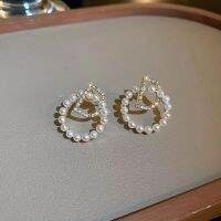 มาใหม่ Fashion earrings ต่างหูเงินแท้925 เวอร์ชั่นเกาหลีแฟชั่น style รูปแบบใหม่ (สินค้าพร้อมส่ง)