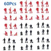 60Pcs Plastic Fireman Firefighter Boys Children Birthday