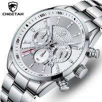 Mens Watches CHEETAH Top Luxury Brand Fashion Stainless Steel Waterproof Quartz Watch Men Sports Chronograph Wristwatches Male