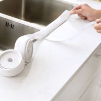 JOYWaterproof Kitchen Sealing Strip Self-adhesive Kitchen Bath Wall Caulk