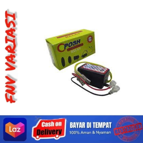 Relay Klakson Merk Posh 12V Lazada Indonesia