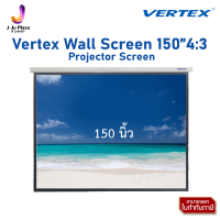 Projector Screen  Vertex Wall Screen 150”4:3/(120"x90")/4:3/Matt White/จอแขวนมือดึงเวอร์เทคซ์ 150" (120นิ้วx90นิ้ว) 4:3 เนื้อจอสีขาว/1Y/(100103009)