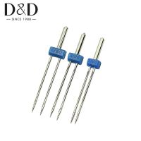 3Pcs/Set Double Twin Needles with Plastic Box for Household Sewing Machine Needles 3 Sizes 2.0/90 3.0/90 4.0/90 Sewing Tool