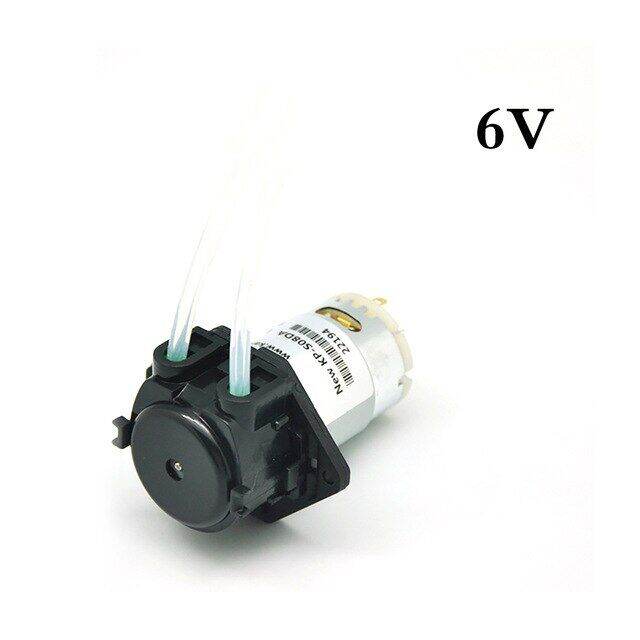Dc 3v 6v 12v 24v Small Peristaltic Dosing Pump Micro Selfpriming Mute