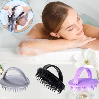 Handheld Silicone Scalp Massager hair comb hairbrush brosse magique cheveux Bath Shampoo hair brush women barber accessories