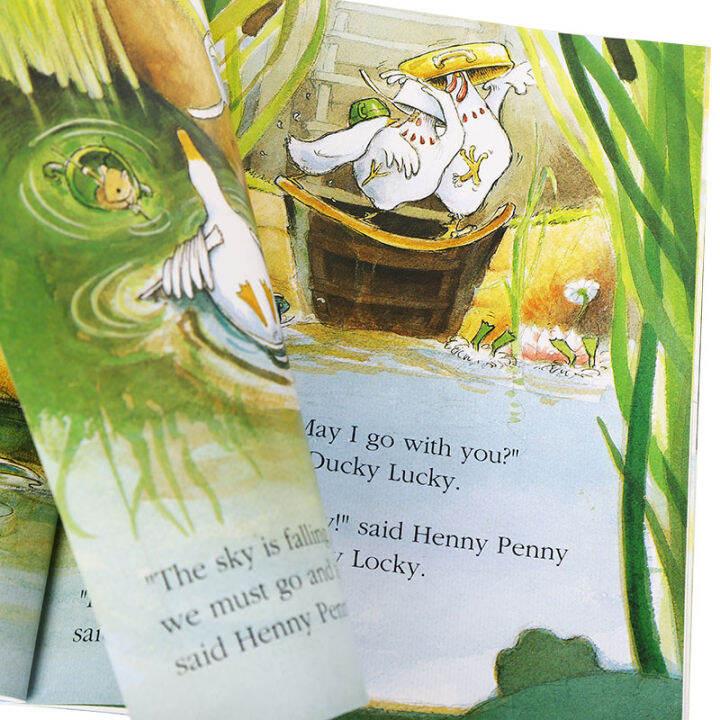 kaidick-book-point-reading-edition-henny-penny-little-hen-penny-liao-caixing-book-list-scholastic-press-caterpillar-point-reading-pen-supporting-book-english-original-picture-book-english-enlightenmen