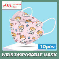 10pc Kawaii Face Masks For Kids Child Protective Anti-dust Filter Masks For Face Nose Cover 4d Breathable Masks Party Decoration