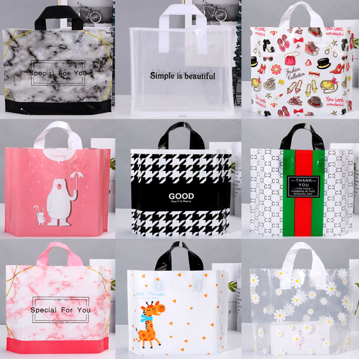 20pcs-plastic-bags-for-business-with-handle-gift-bags-for-packing-jewelry-store-shopping-clothes-tote-bags-candy-party-favor